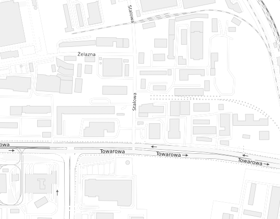 Mapa z adresem organizacji