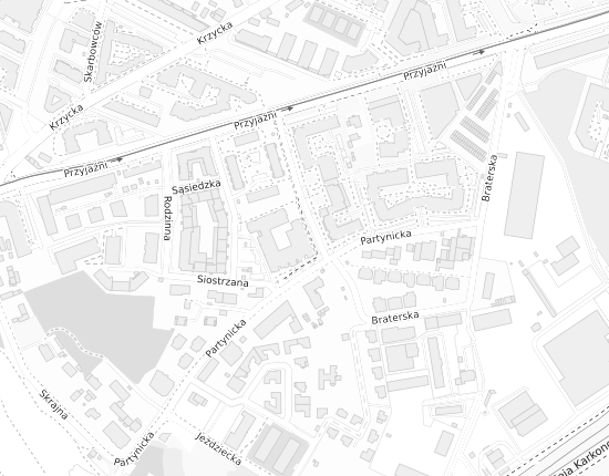 Mapa z adresem organizacji