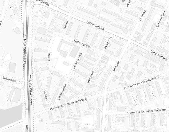 Mapa z adresem organizacji