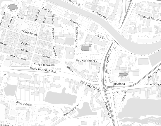 Mapa z adresem organizacji