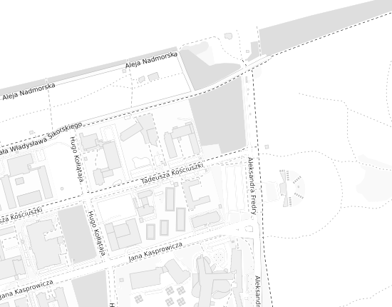 Mapa z adresem organizacji