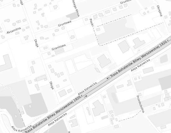 Mapa z adresem organizacji