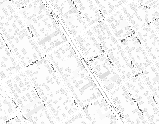 Mapa z adresem organizacji
