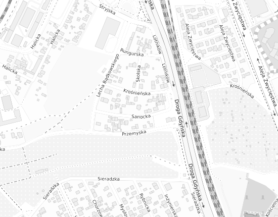 Mapa z adresem organizacji