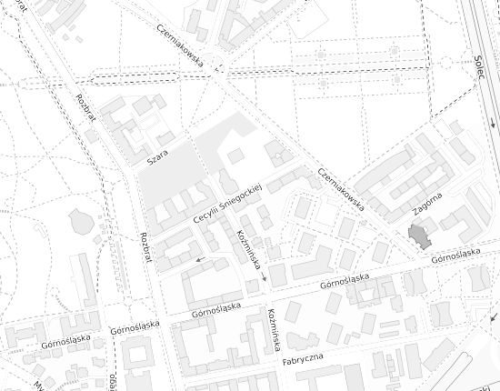 Mapa z adresem organizacji