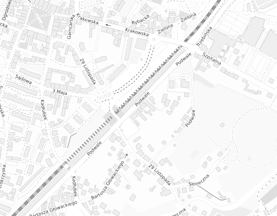 Mapa z adresem organizacji