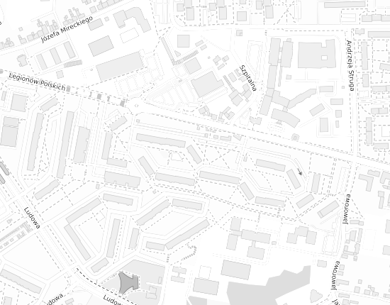 Mapa z adresem organizacji