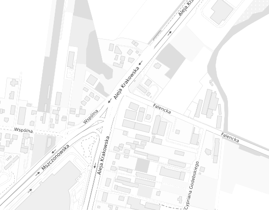 Mapa z adresem organizacji