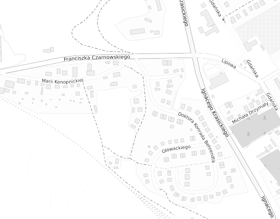 Mapa z adresem organizacji