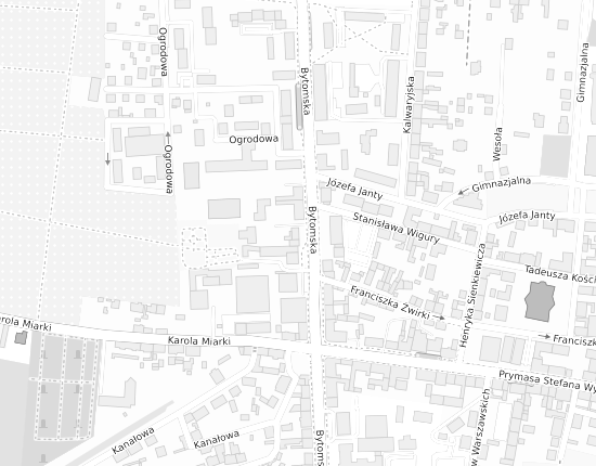 Mapa z adresem organizacji
