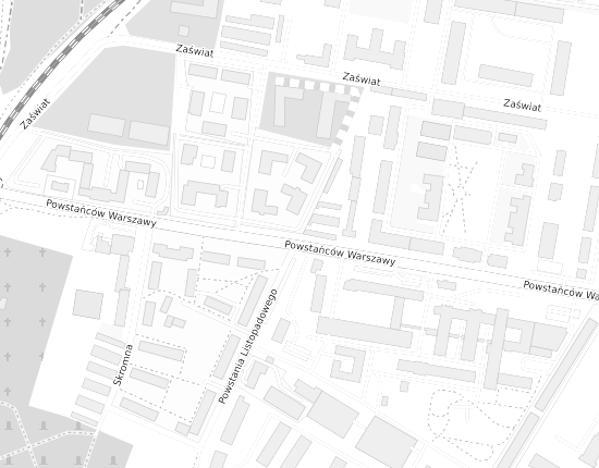 Mapa z adresem organizacji