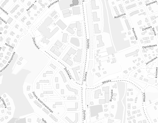 Mapa z adresem organizacji