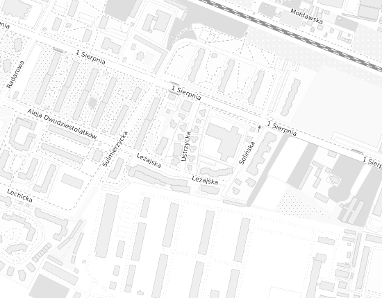 Mapa z adresem organizacji
