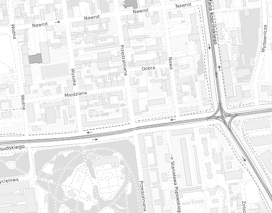 Mapa z adresem organizacji