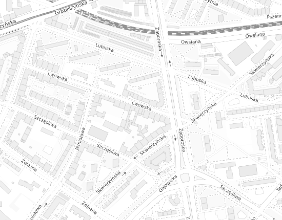 Mapa z adresem organizacji