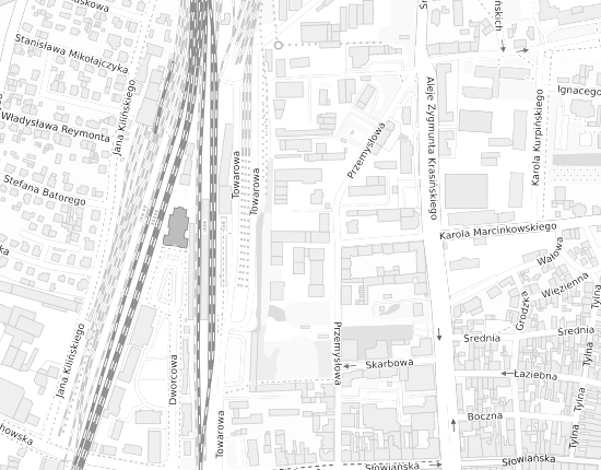 Mapa z adresem organizacji