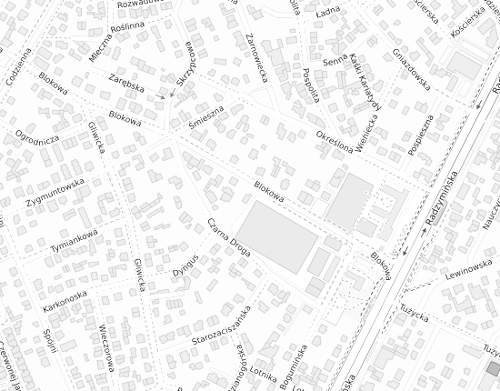 Mapa z adresem organizacji