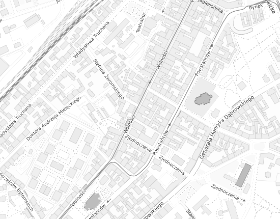 Mapa z adresem organizacji