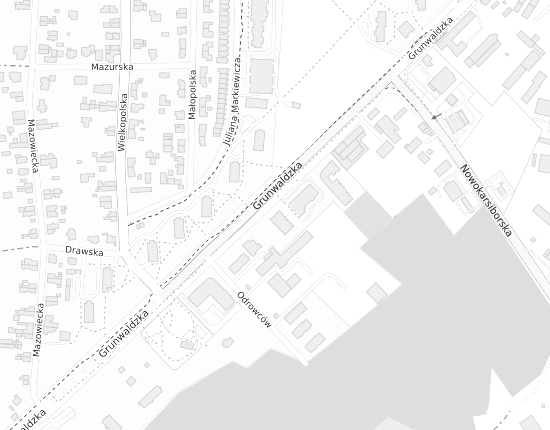 Mapa z adresem organizacji