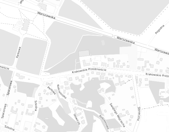 Mapa z adresem organizacji