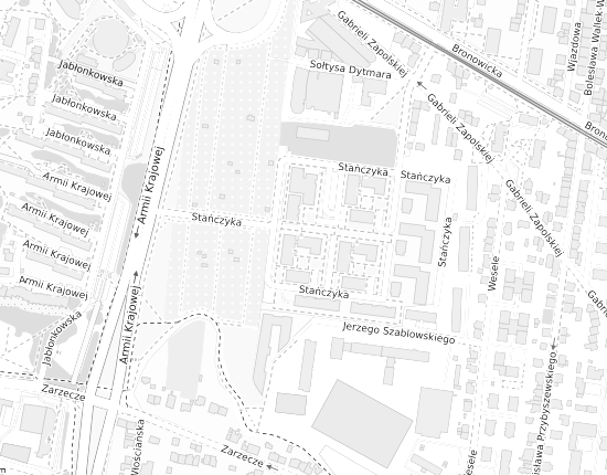 Mapa z adresem organizacji