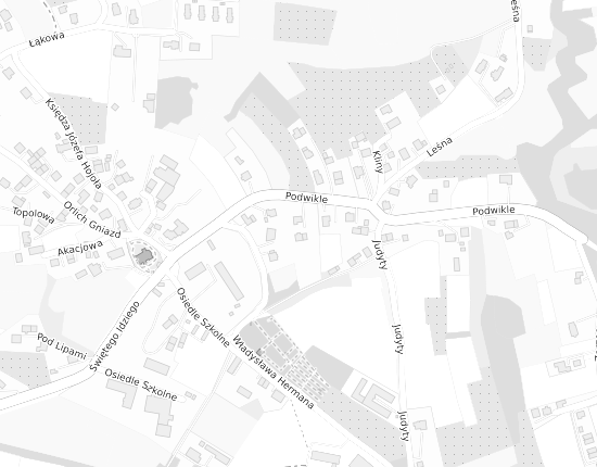 Mapa z adresem organizacji