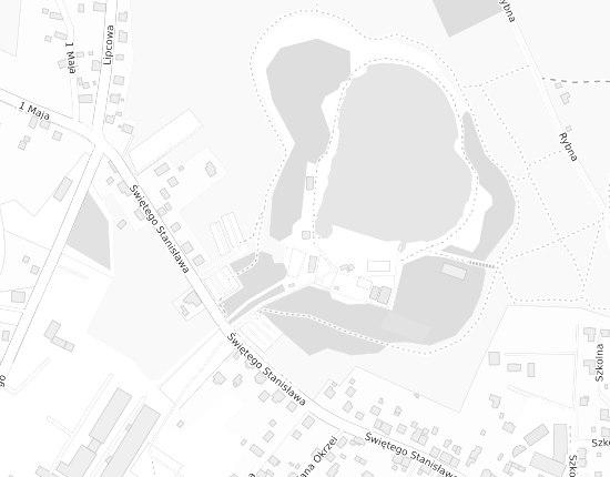 Mapa z adresem organizacji