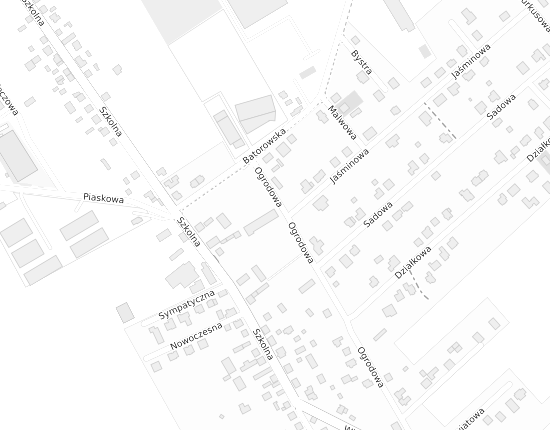 Mapa z adresem organizacji