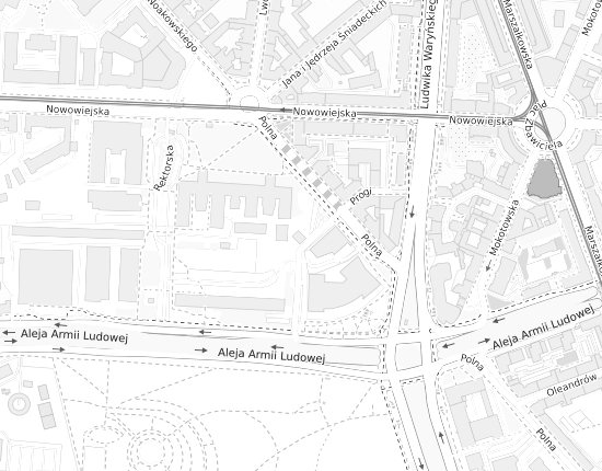 Mapa z adresem organizacji