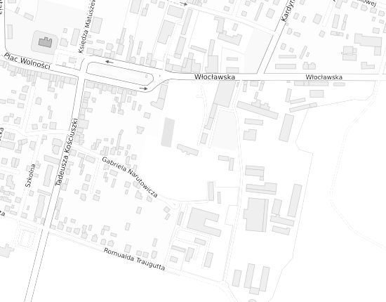 Mapa z adresem organizacji