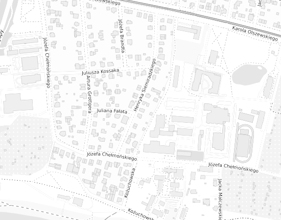 Mapa z adresem organizacji