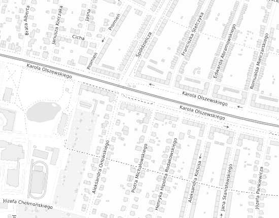 Mapa z adresem organizacji