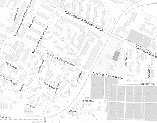 Mapa z adresem organizacji
