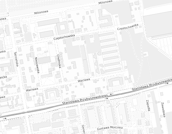 Mapa z adresem organizacji