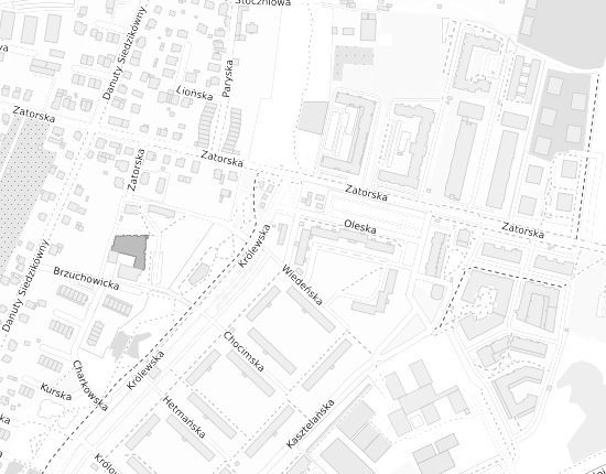 Mapa z adresem organizacji