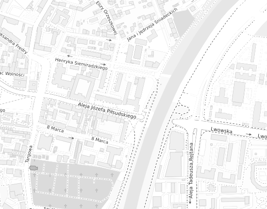 Mapa z adresem organizacji