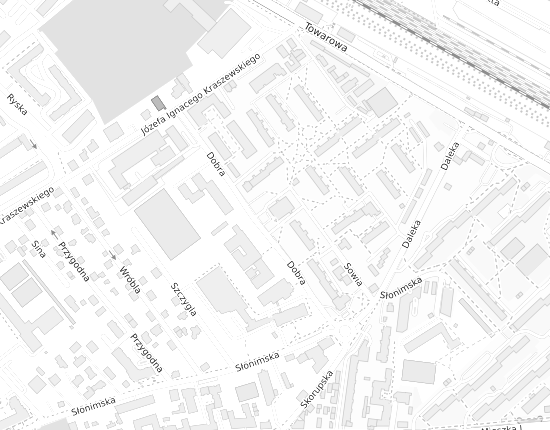 Mapa z adresem organizacji