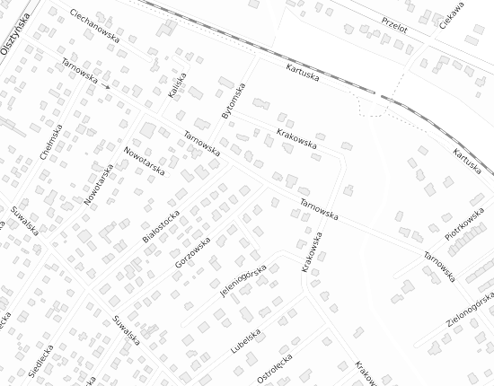 Mapa z adresem organizacji