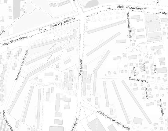 Mapa z adresem organizacji