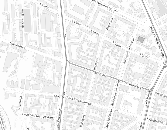 Mapa z adresem organizacji