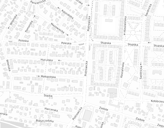 Mapa z adresem organizacji