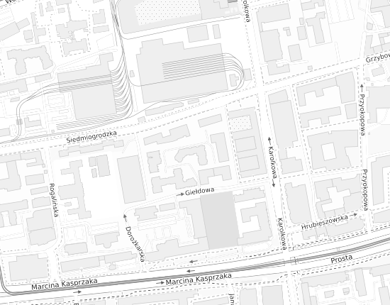 Mapa z adresem organizacji