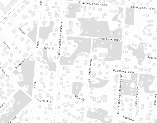 Mapa z adresem organizacji