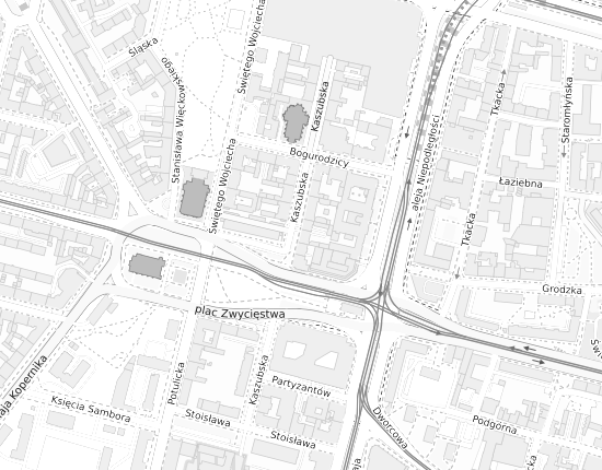 Mapa z adresem organizacji