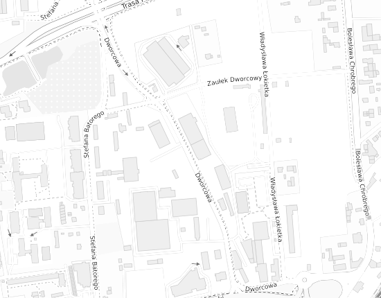 Mapa z adresem organizacji