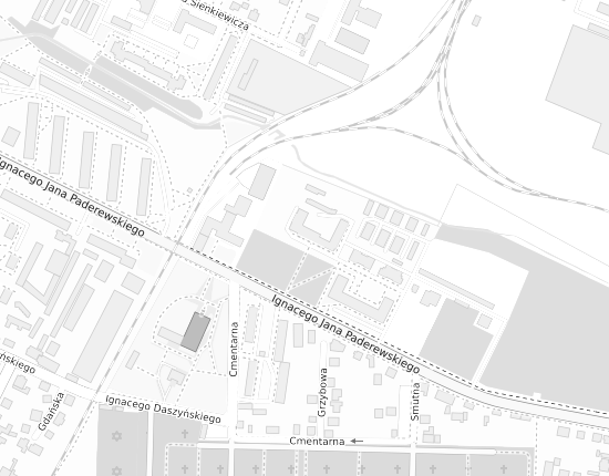 Mapa z adresem organizacji