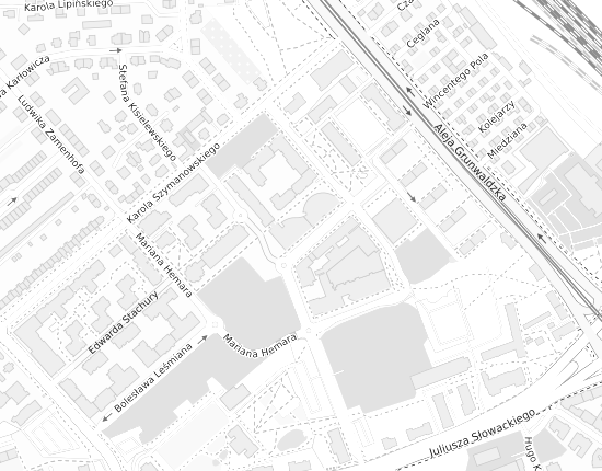 Mapa z adresem organizacji