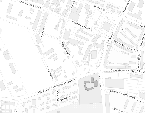 Mapa z adresem organizacji