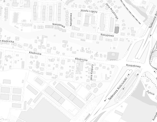 Mapa z adresem organizacji