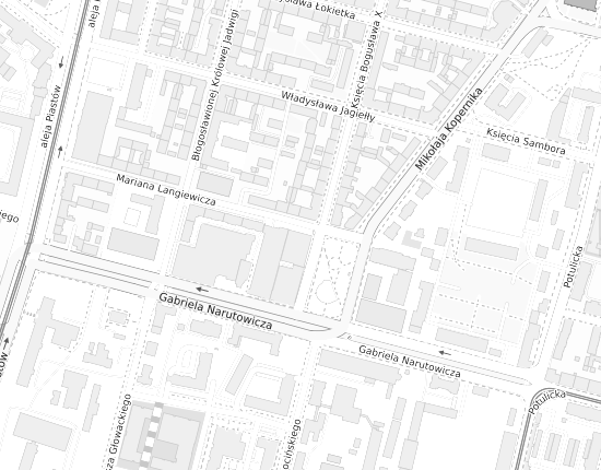 Mapa z adresem organizacji